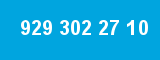 929 302 27 10